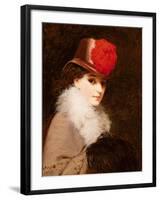 The Coquette, 1863-James Hayllar-Framed Giclee Print