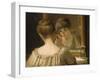 The Coquette-James Wells Champney-Framed Giclee Print