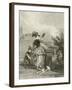 The Coquette-Louis David-Framed Giclee Print