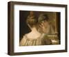 The Coquette-James Wells Champney-Framed Giclee Print