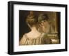 The Coquette-James Wells Champney-Framed Giclee Print