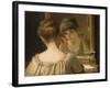 The Coquette-James Wells Champney-Framed Giclee Print