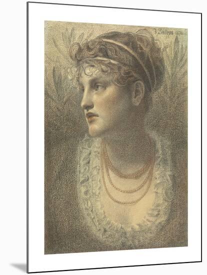 The Coral Necklace-Anthony Frederick Augustus Sandys-Mounted Premium Giclee Print