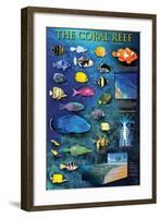 The Coral Reef-null-Framed Art Print