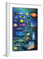 The Coral Reef-null-Framed Art Print