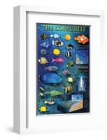 The Coral Reef-null-Framed Art Print