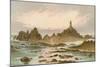 The Corbiere Rocks - Jersey-English School-Mounted Giclee Print