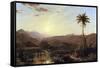 The Cordilleras - Sunrise-Frederic Edwin Church-Framed Stretched Canvas