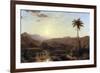 The Cordilleras - Sunrise-Frederic Edwin Church-Framed Art Print