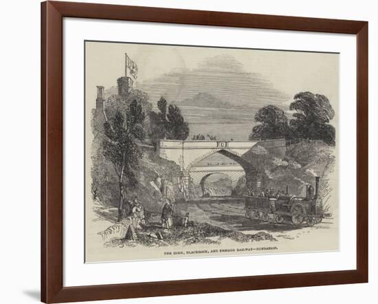 The Cork, Blackrock, and Passage Railway, Dundanion-null-Framed Giclee Print
