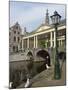 The Corn Bridge, Centre of the Old Town, Leiden, Netherlands, Europe-Ethel Davies-Mounted Photographic Print