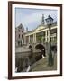 The Corn Bridge, Centre of the Old Town, Leiden, Netherlands, Europe-Ethel Davies-Framed Photographic Print