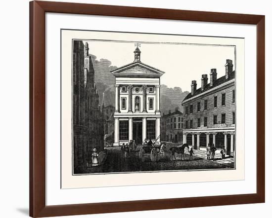 The Corn Exchange, Briggate, Leeds, UK-null-Framed Giclee Print