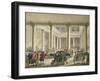 The Corn Exchange from Ackermann's 'Microcosm of London', 1808 (Aquatint)-T Rowlandson-Framed Giclee Print