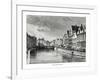 The Corn Quay, Ghent, Flanders, Belgium, 1879-Charles Barbant-Framed Giclee Print