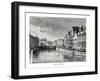 The Corn Quay, Ghent, Flanders, Belgium, 1879-Charles Barbant-Framed Giclee Print