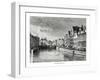 The Corn Quay, Ghent, Flanders, Belgium, 1879-Charles Barbant-Framed Giclee Print