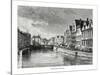 The Corn Quay, Ghent, Flanders, Belgium, 1879-Charles Barbant-Stretched Canvas