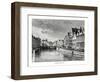 The Corn Quay, Ghent, Flanders, Belgium, 1879-Charles Barbant-Framed Premium Giclee Print