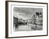 The Corn Quay, Ghent, Flanders, Belgium, 1879-Charles Barbant-Framed Giclee Print