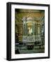 The Cornaro Chapel,Detail of the Altar with "The Ecstasy of St. Teresa"-Giovanni Lorenzo Bernini-Framed Giclee Print