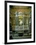 The Cornaro Chapel,Detail of the Altar with "The Ecstasy of St. Teresa"-Giovanni Lorenzo Bernini-Framed Giclee Print