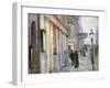 The corner of Karl Johan and Dronningens Queens Street-Christian Krohg-Framed Giclee Print