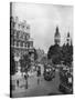 The Corner of Tothill and Victoria Streets, Looking Towards Parliament Square, London, 1926-1927-null-Stretched Canvas