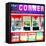 The Corner Taco Stand, New York-Tosh-Framed Stretched Canvas