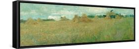 The Cornfield, C. 1900-Emanuel Phillips Fox-Framed Stretched Canvas