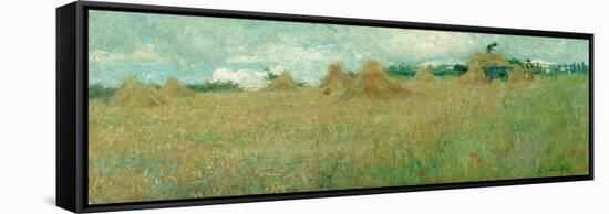 The Cornfield, C. 1900-Emanuel Phillips Fox-Framed Stretched Canvas