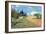 The Cornfield (Near Argenteuil)-Alfred Sisley-Framed Giclee Print