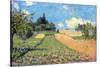 The Cornfield (Near Argenteuil)-Alfred Sisley-Stretched Canvas