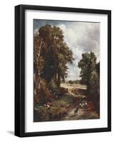 The Cornfield-John Constable-Framed Art Print