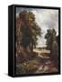 The Cornfield-John Constable-Framed Stretched Canvas