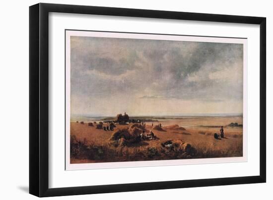 The Cornfield-Peter De Wint-Framed Giclee Print