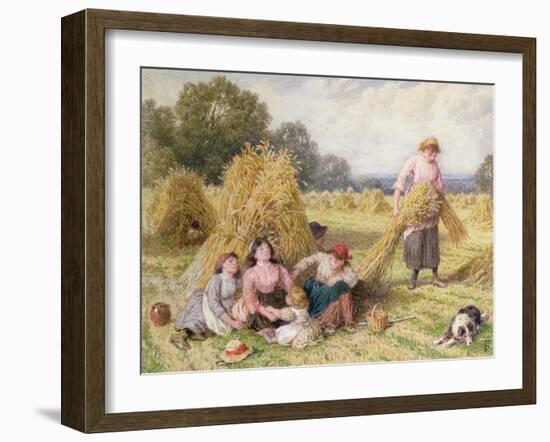 The Cornfield-Myles Birket Foster-Framed Giclee Print