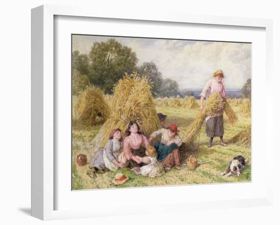 The Cornfield-Myles Birket Foster-Framed Giclee Print