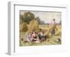 The Cornfield-Myles Birket Foster-Framed Giclee Print