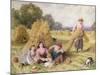 The Cornfield-Myles Birket Foster-Mounted Giclee Print