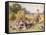 The Cornfield-Myles Birket Foster-Framed Stretched Canvas