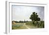 The Cornfields in Summer-Henri Taurel-Framed Art Print