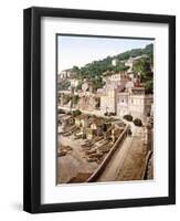 The Corniche in Marseilles, Pub. C.1900-null-Framed Giclee Print