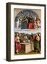 The Coronation and Assumption of the Virgin: the Oddi Altarpiece, 1502-03 (Oil Tempera on Wood Pane-Raphael (1483-1520)-Framed Giclee Print