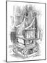 The Coronation Chair, Westminster Abbey, London, 1900-null-Mounted Giclee Print