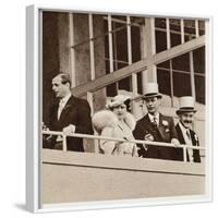 The Coronation Derby: Watching the Race from the Royal Box-null-Framed Photographic Print
