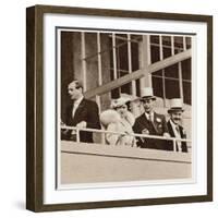 The Coronation Derby: Watching the Race from the Royal Box-null-Framed Photographic Print