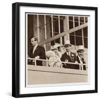 The Coronation Derby: Watching the Race from the Royal Box-null-Framed Photographic Print