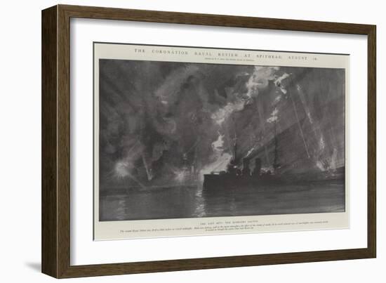 The Coronation Naval Review at Spithead, 16 August-Fred T. Jane-Framed Giclee Print