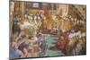 The Coronation of Charlemagne, Room of the Fire in the Borgo, 1511 (Fresco)-Raphael (1483-1520)-Mounted Giclee Print